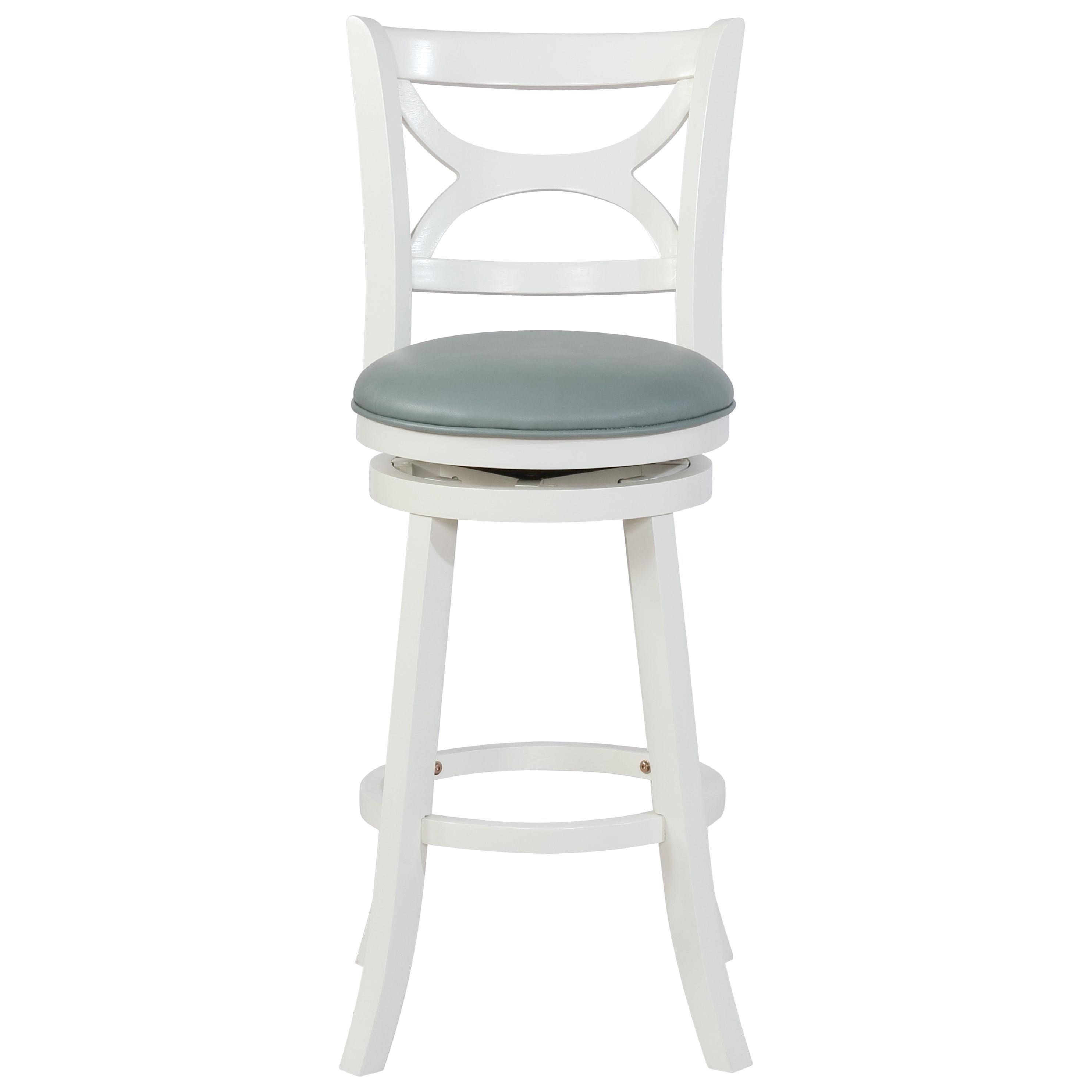 Powell Bar Stools P 17B1027BS Sawyer Cream Barstool Wayside